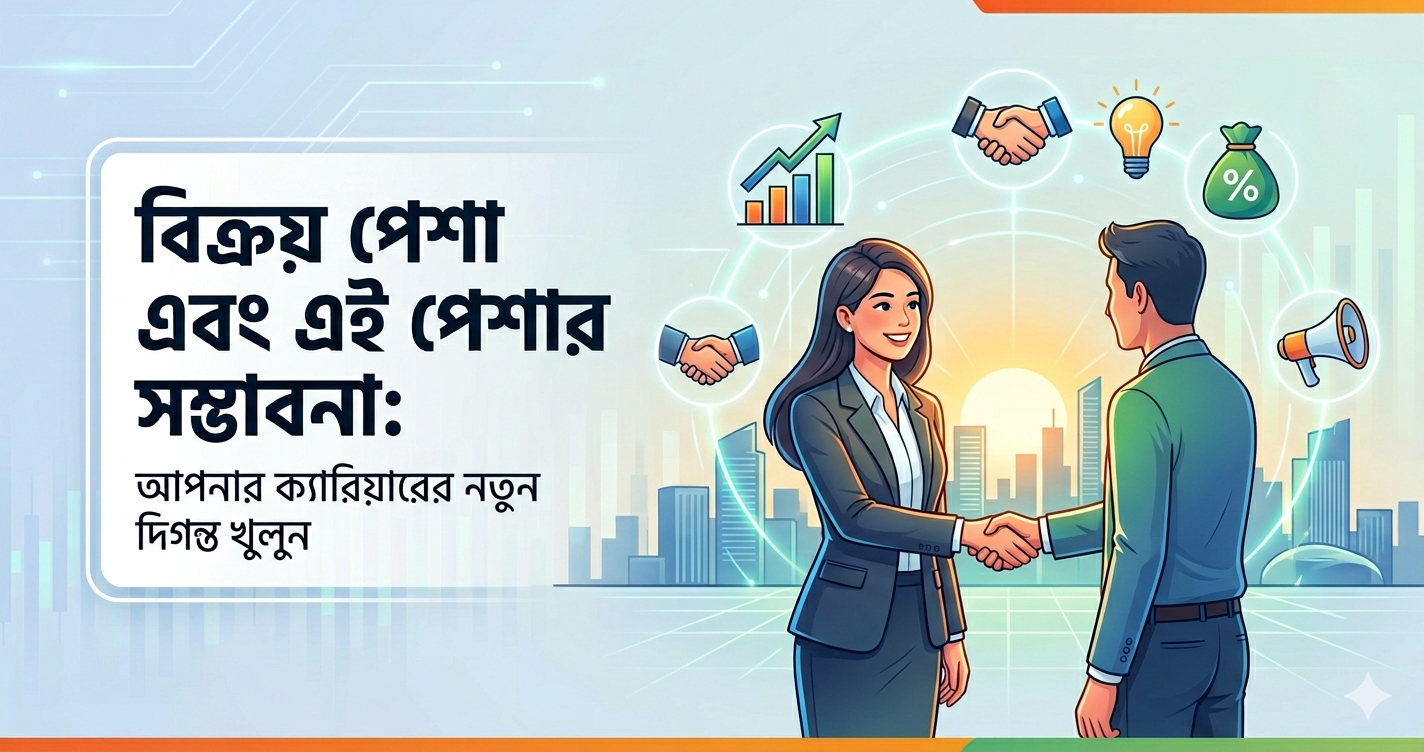 বিক্রয় পেশা এবং এই পেশার সম্ভাবনা: