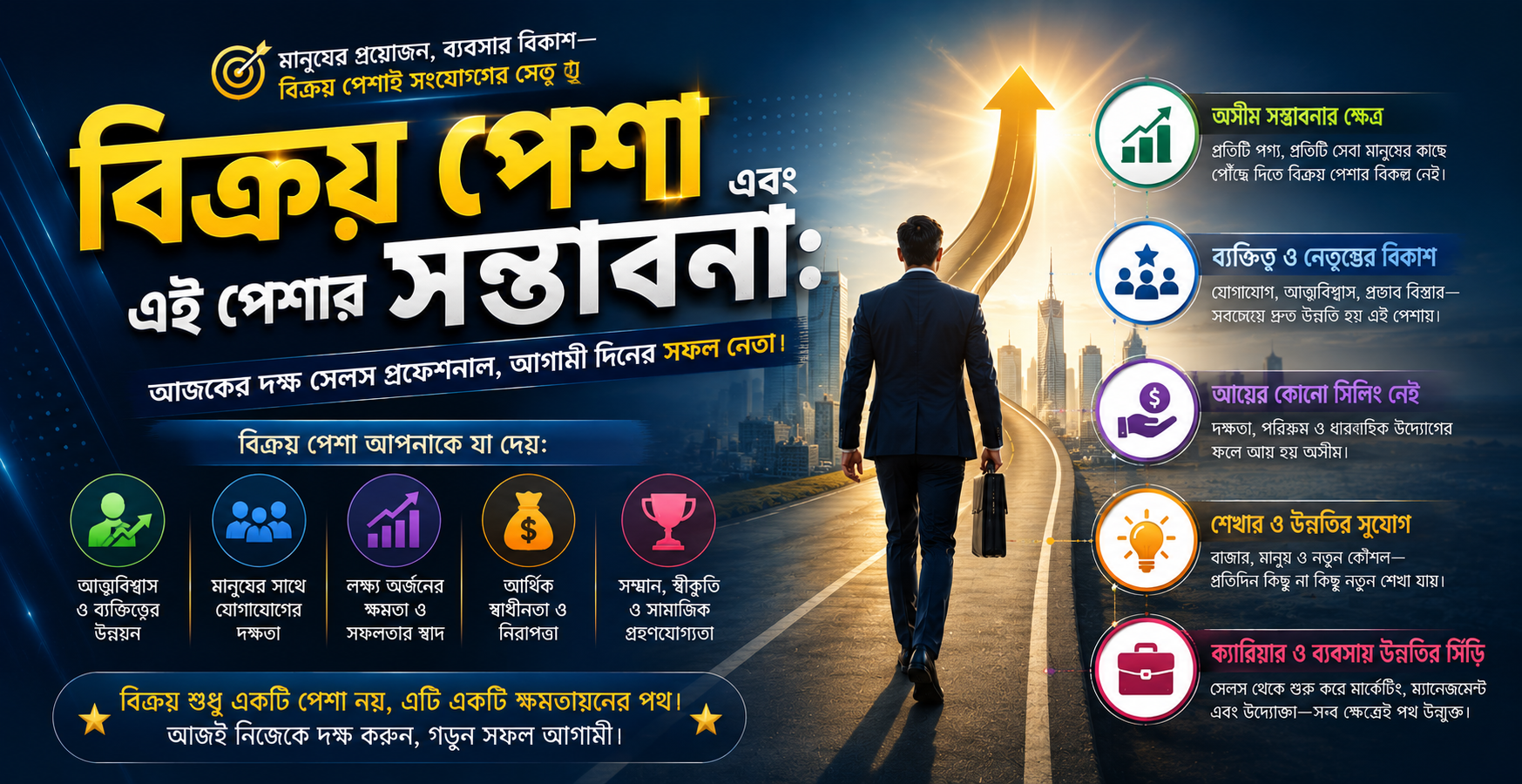বিক্রয় পেশা এবং এই পেশার সম্ভাবনা: